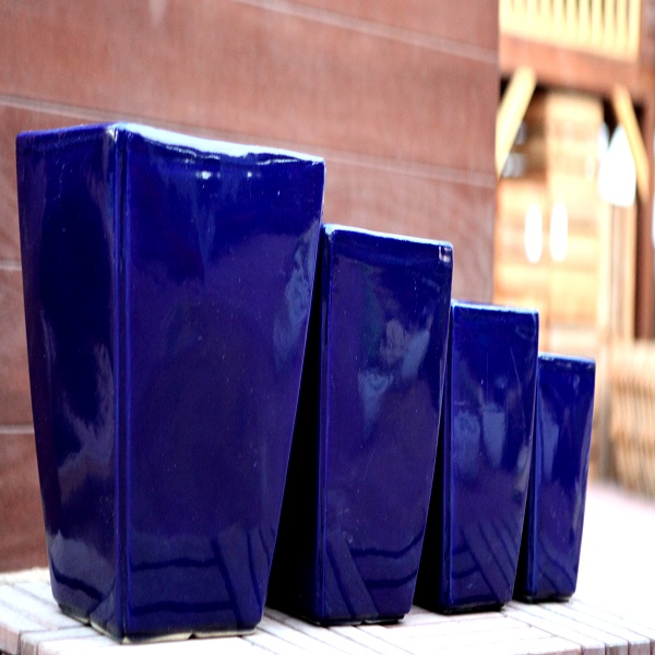 Blue Ceramic Pots M-CP-83-IP