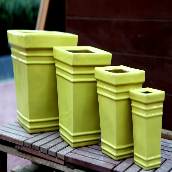 Green Ceramic Pots M-CP-83-IP